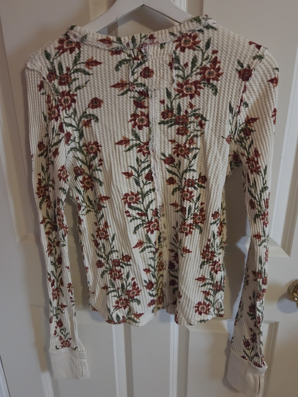NWT - Free People Floral Long Sleeve - Picture 5 of 7